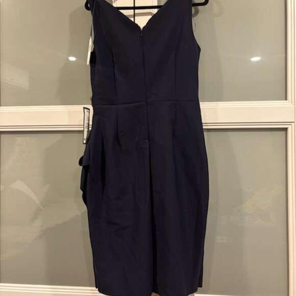 Alex Evenings Alex s Women's Compression Embellished Ruched Dress | SIZE 12 - Picture 4 of 5